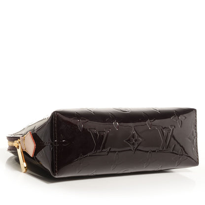 Louis Vuitton Vernis Cosmetic Pouch Amarante 4 of 7