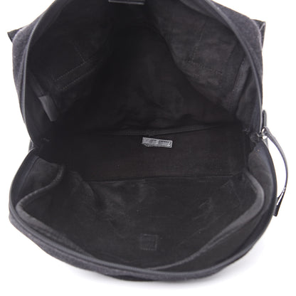 Prada Wool Messenger Satchel Black 5 of 15