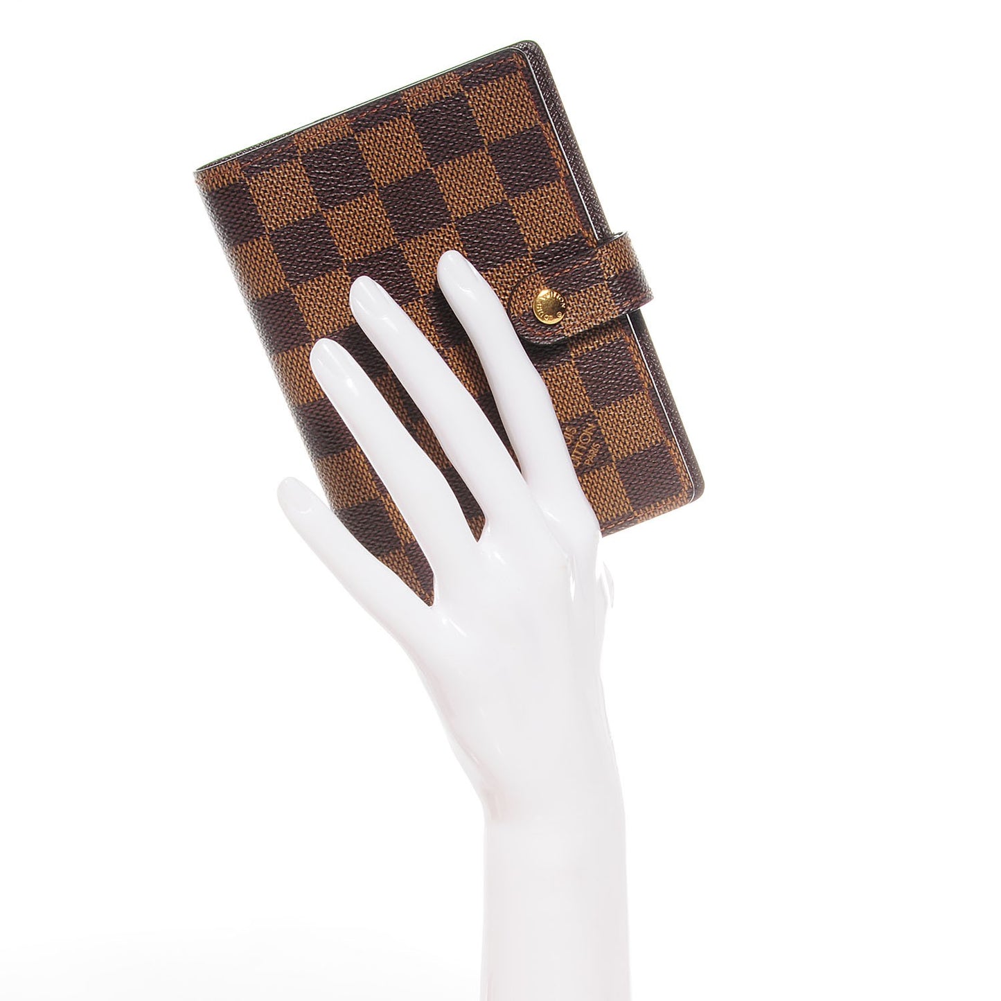 Damier Ebene Small Ring Agenda Cover