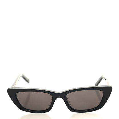 Saint Laurent Acetate Cat Eye Sunglasses SL277 Black 2 of 8