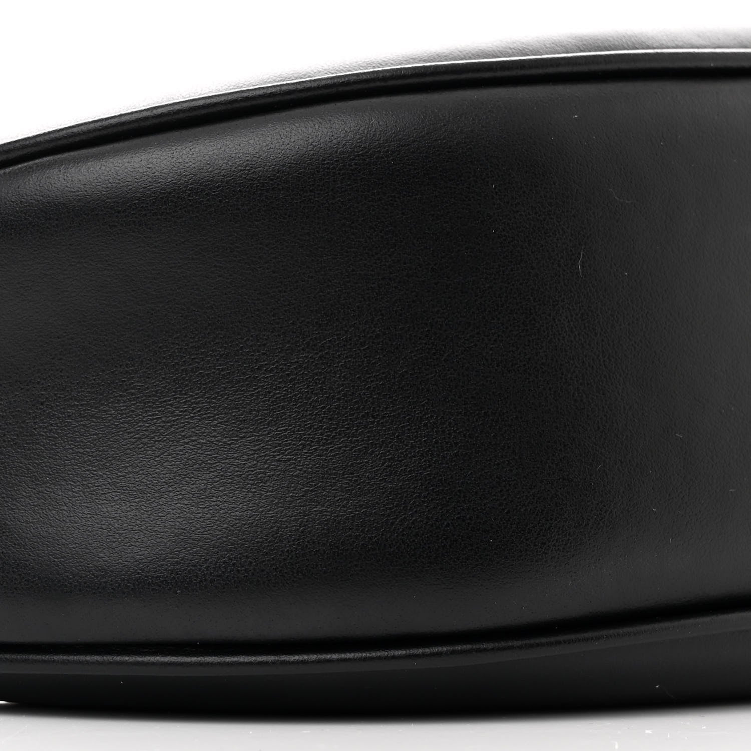 Celine Smooth Calfskin Medium Strap Ava Triomphe Shoulder Bag Black 9 of 11