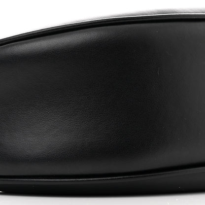 Celine Smooth Calfskin Medium Strap Ava Triomphe Shoulder Bag Black 9 of 11