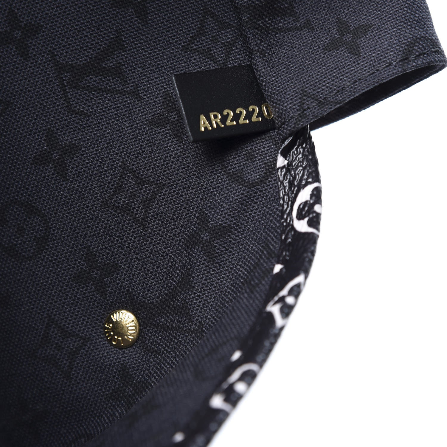 Louis Vuitton Monogram Giant Crafty Neverfull MM Creme Rouge Black 8 of 9