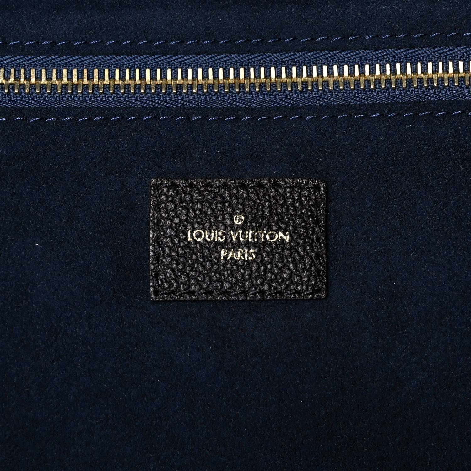 Louis Vuitton Empreinte Monogram Giant Neverfull MM Black 6 of 13