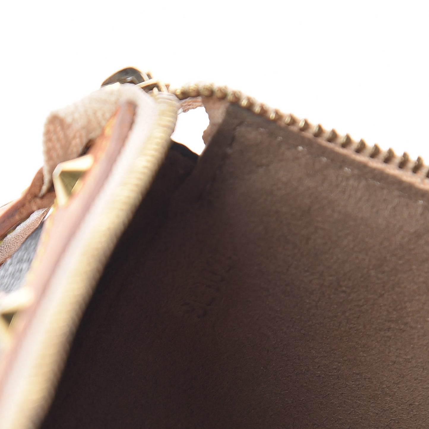 Monogram Multicolor Pochette Accessories Black