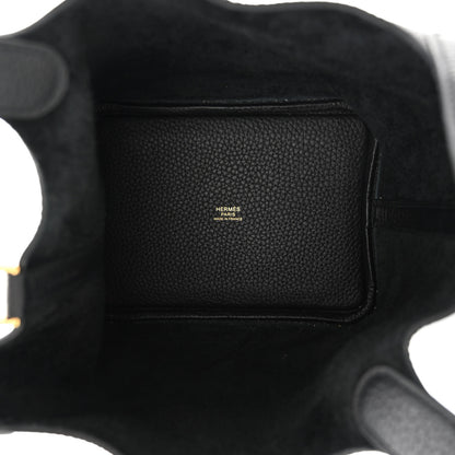 Hermes Taurillon Clemence Picotin Lock 18 PM Black 5 of 11