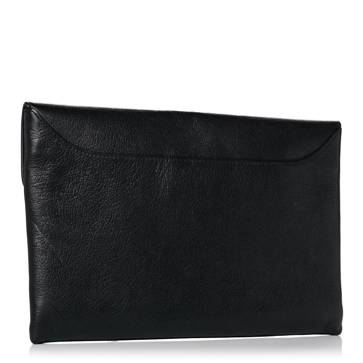 Givenchy Sugar Goatskin Medium Antigona Envelope Clutch Black 3 of 13