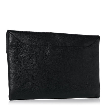 Givenchy Sugar Goatskin Medium Antigona Envelope Clutch Black 3 of 13