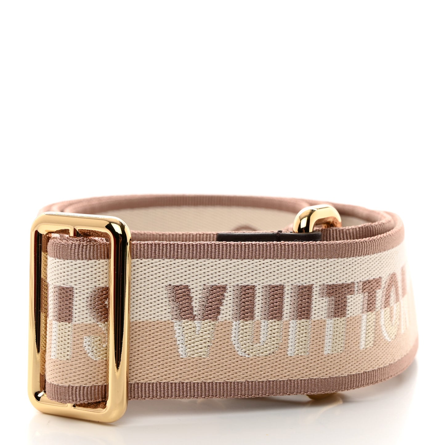 Jacquard Speedy Bandouliere 20 Shoulder Strap Beige Brown