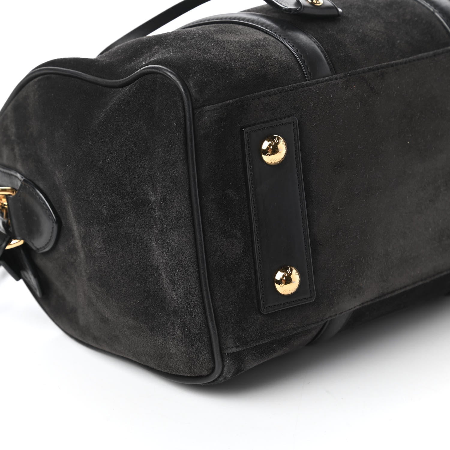 Louis Vuitton Suede Calfskin SC Bag PM Asphalt 6 of 9