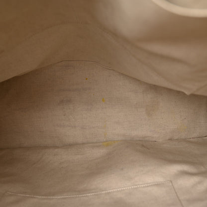 Gucci GG Supreme Monogram Azalea Calfskin Large Horsebit 1955 Duffle Bag Beige Ebony Brown Sugar 12 of 19