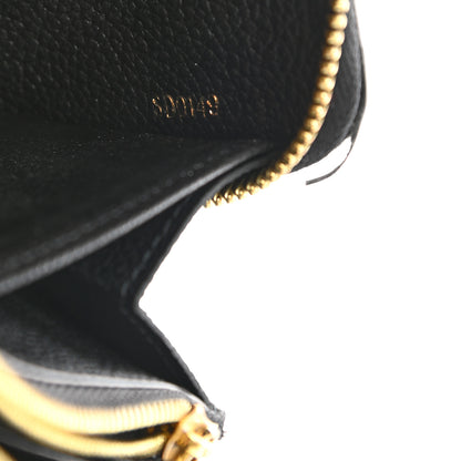 Louis Vuitton Empreinte Zippy Wallet Black 7 of 8