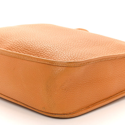 Hermes Taurillon Clemence Vespa GM Natural Sable 9 of 13