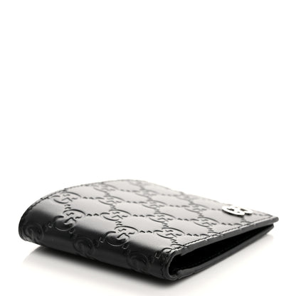 Gucci Guccissima Signature Dorian Bi-Fold Wallet Black 4 of 9