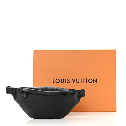 Louis Vuitton Calfskin Monogram Shadow Discovery Bumbag Black 11 of 11