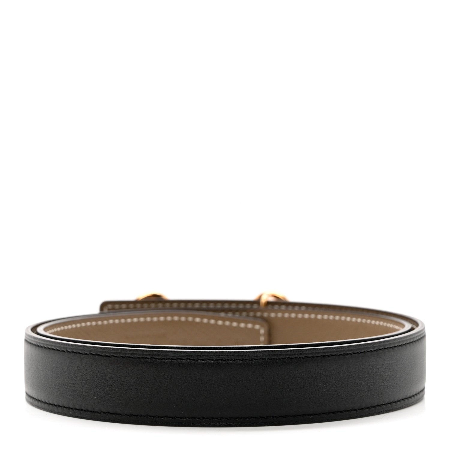 Hermes Epsom Swift 24mm Heritage Belt 75 Etoupe Black 2 of 5