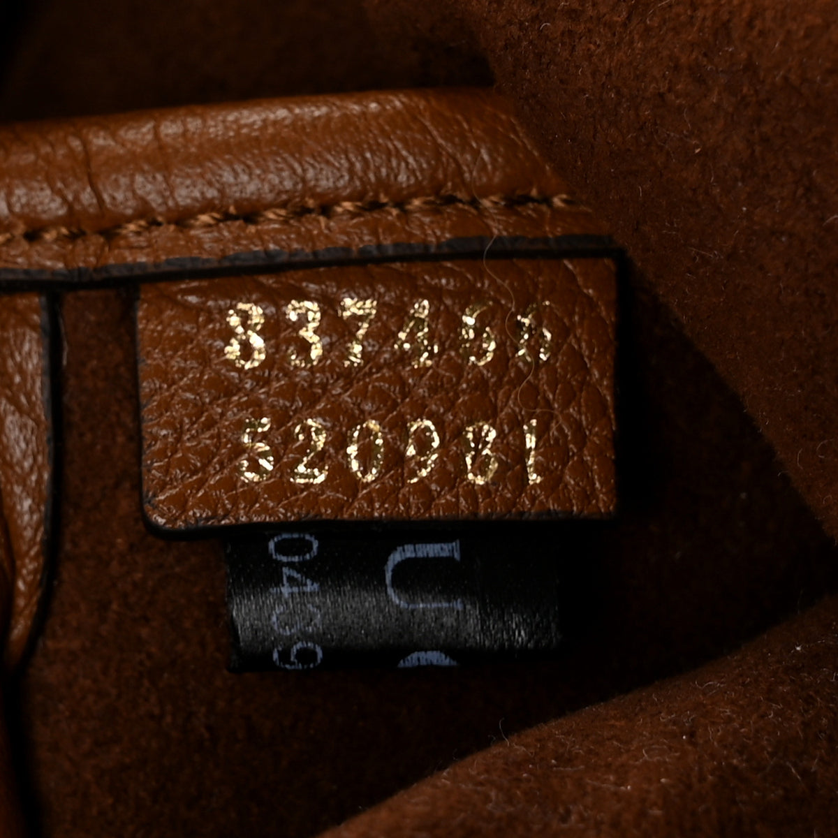 Grained Calfskin Softbit Maxi Shoulder Bag Brown
