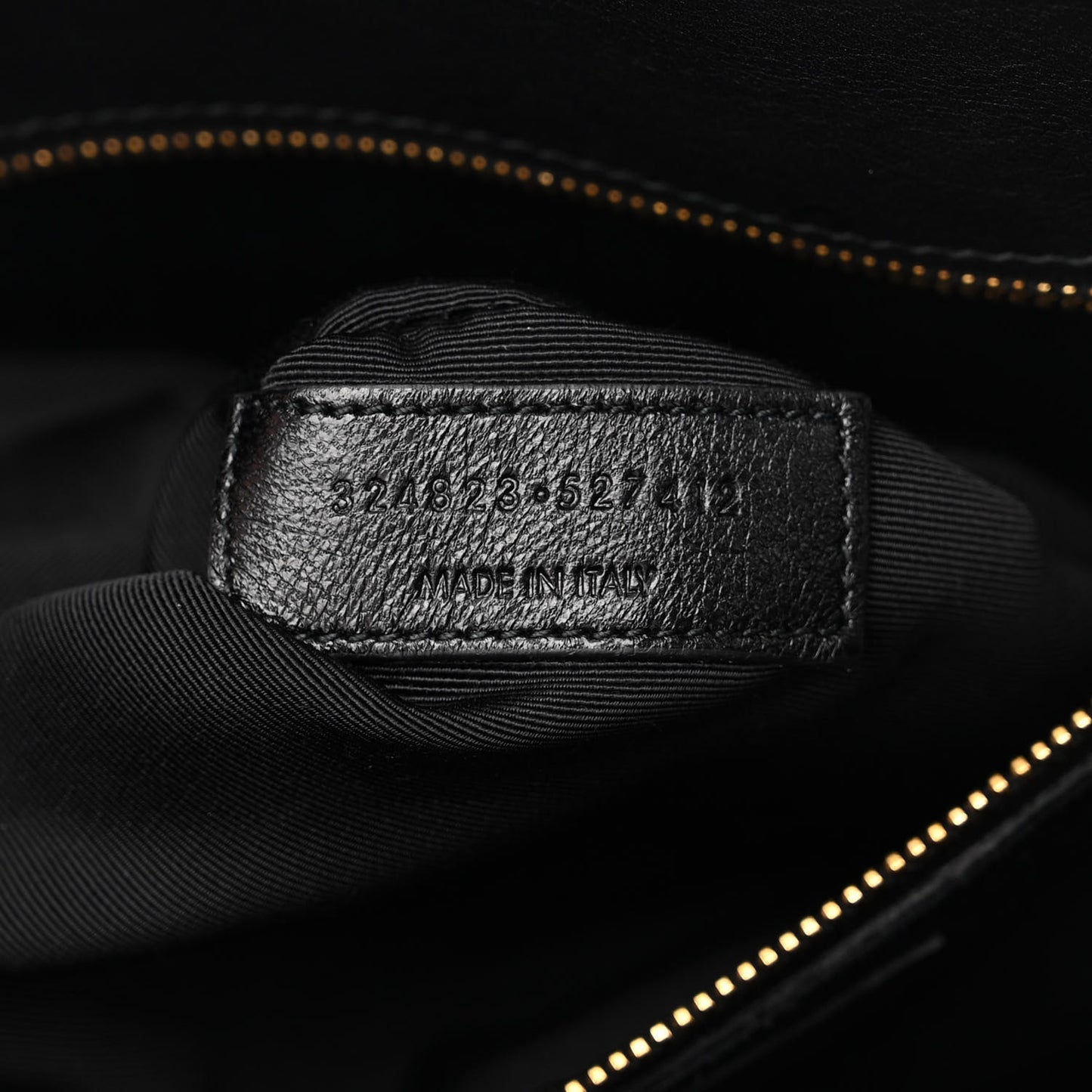 Calfskin Small Sac De Jour Black