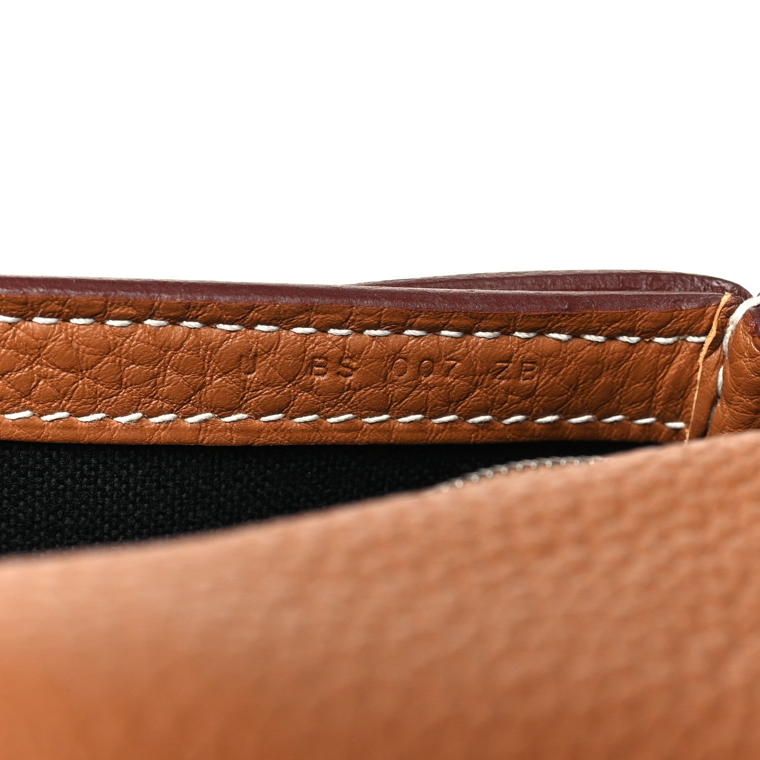 Hermes Togo Steve Light Messenger Gold 7 of 11