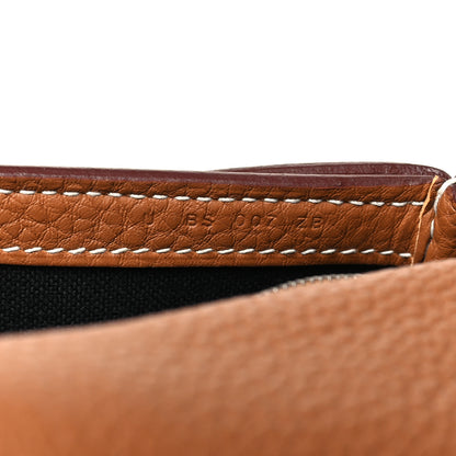 Hermes Togo Steve Light Messenger Gold 7 of 11