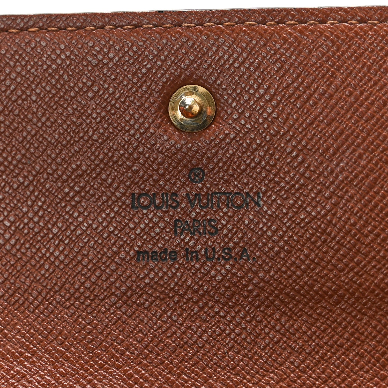 Louis Vuitton Monogram Porte Tresor International Wallet 6 of 7