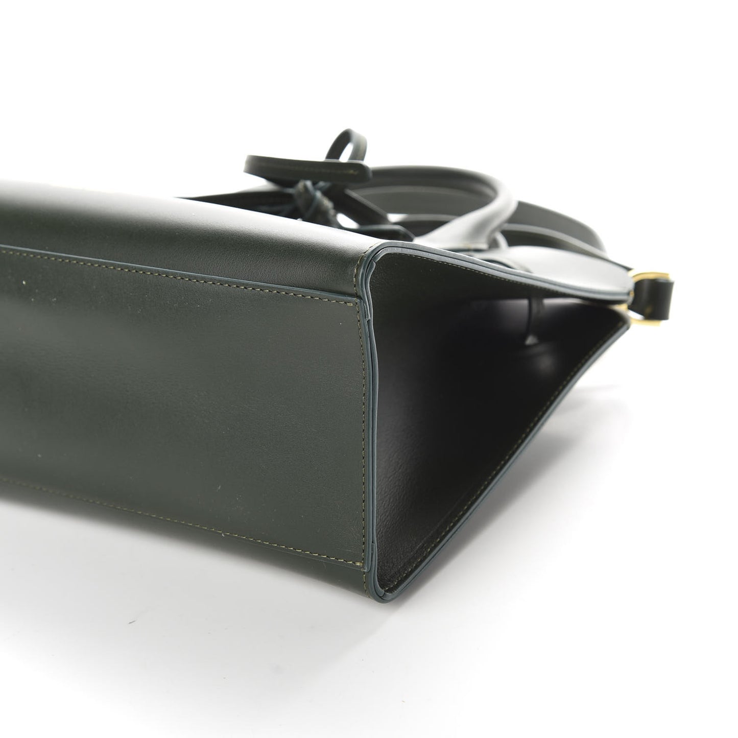 Calfskin Mini Sun Bag Moss