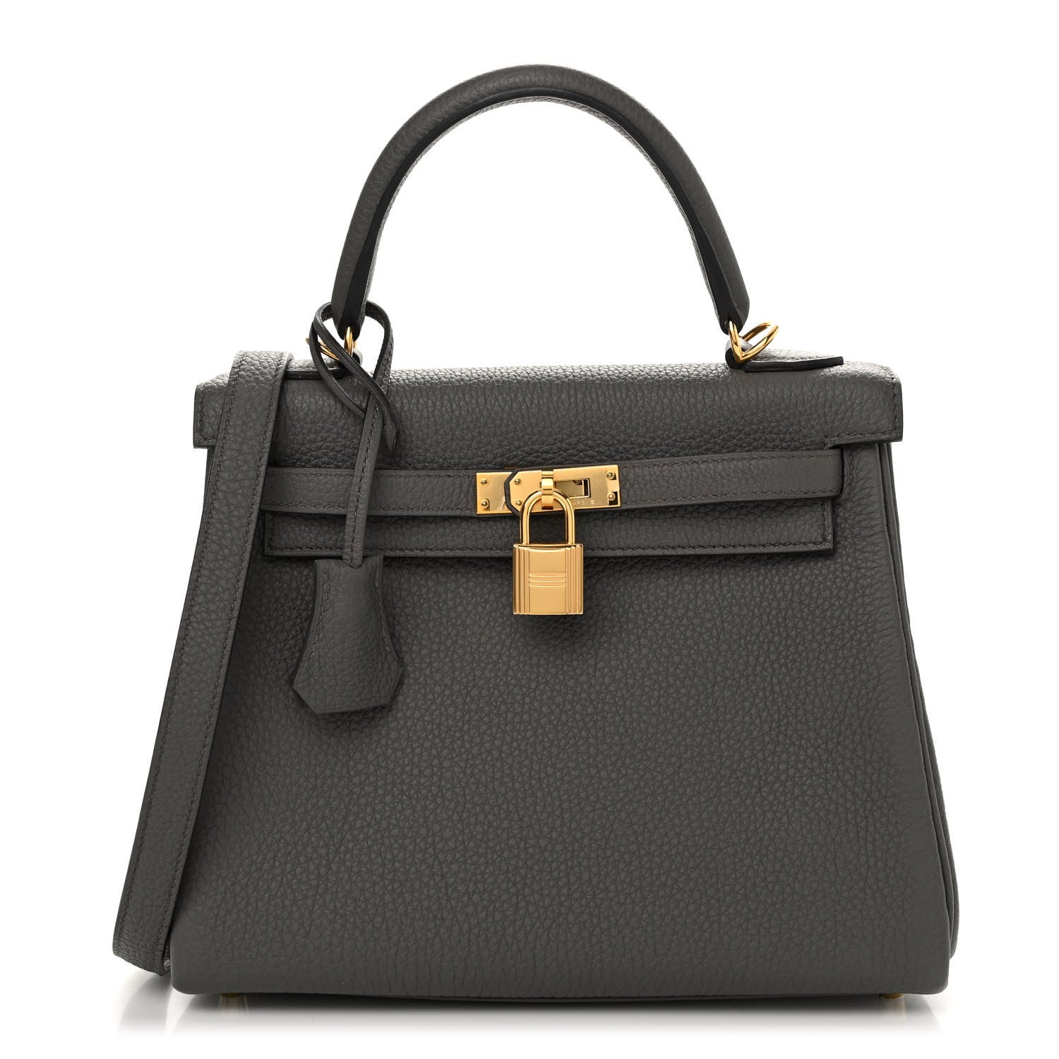 Hermes Togo Kelly Retourne 25 Etain 1 of 13