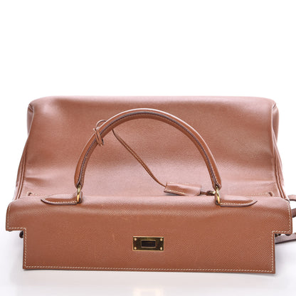 Hermes Courchevel Kelly Retourne 35 Gold 9 of 40