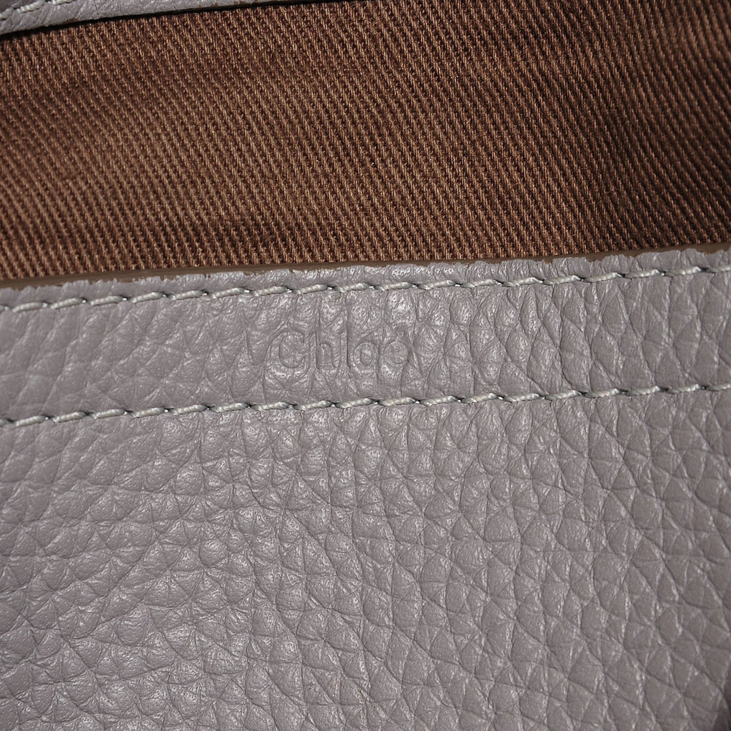 Calfskin Medium Marcie Round Crossbody Bag Cashmere Grey