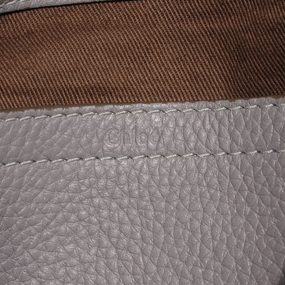 Chloe Calfskin Medium Marcie Round Crossbody Bag Cashmere Grey 7 of 9