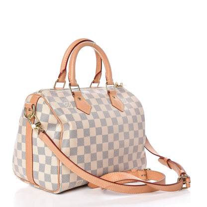 Louis Vuitton Damier Azur Speedy Bandouliere 25 3 of 13