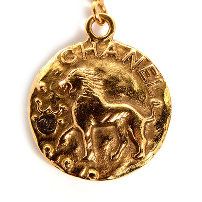 Chanel Lion Keychain Gold 3 of 4