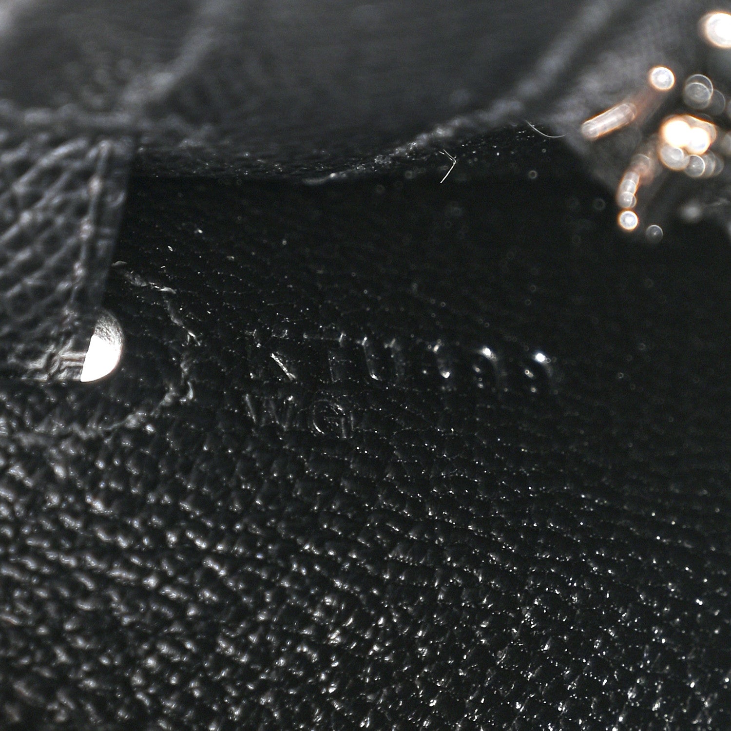 Hermes Epsom Kelly Sellier 25 Black 7 of 11