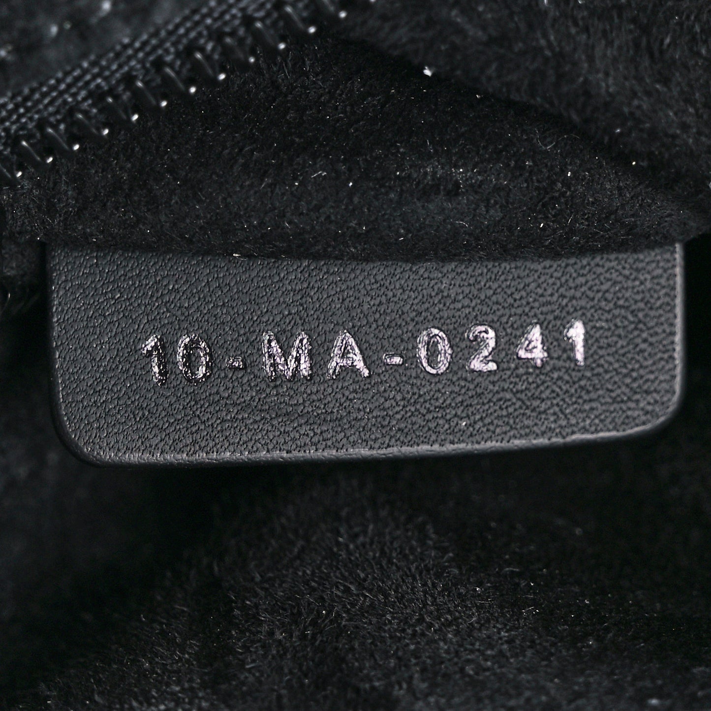 Ultra Matte Calfskin Cannage Small My ABCDior Lady Dior Black