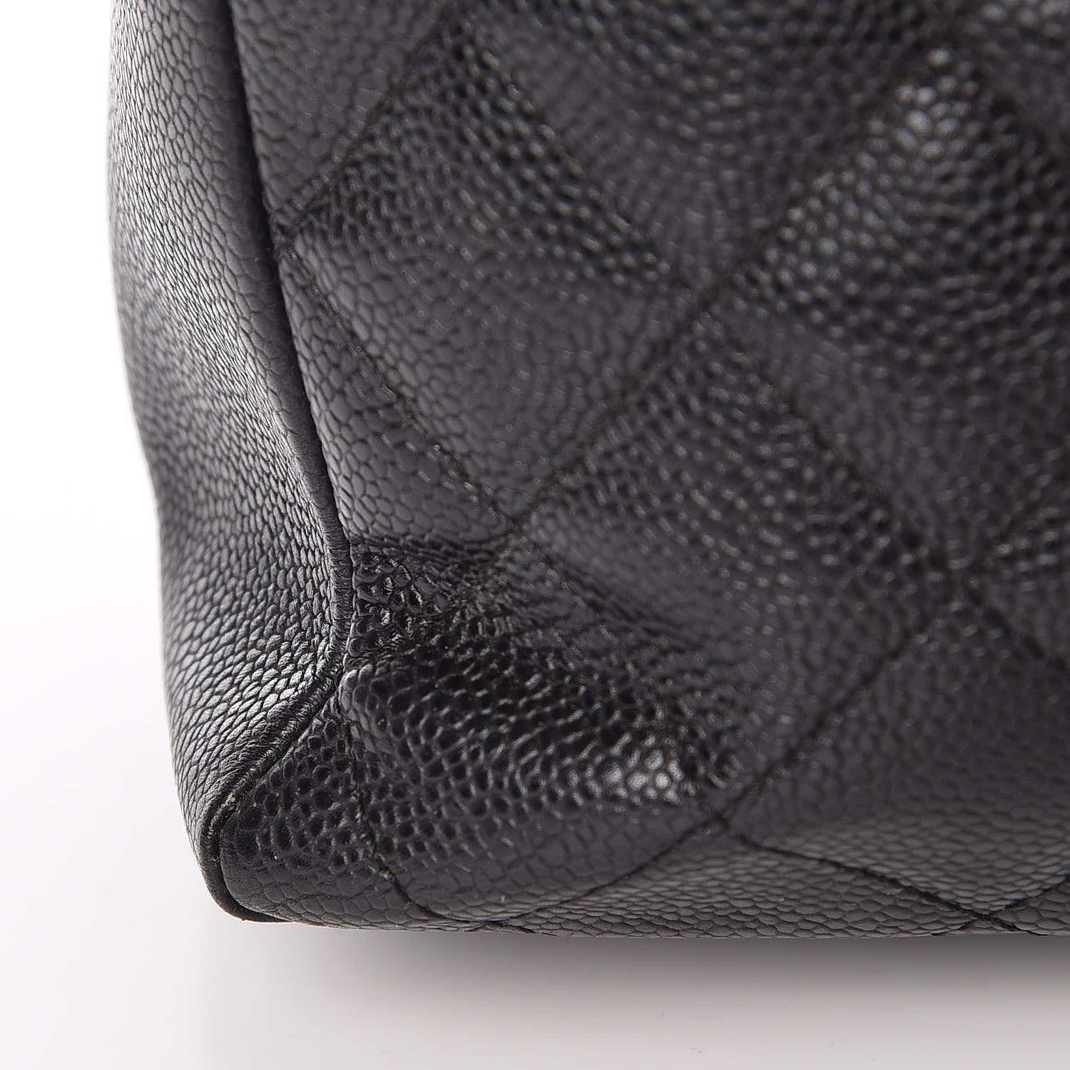 Chanel Caviar Quilted Grand Shopping Tote GST Black 14 of 14