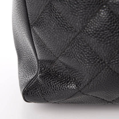 Chanel Caviar Quilted Grand Shopping Tote GST Black 14 of 14