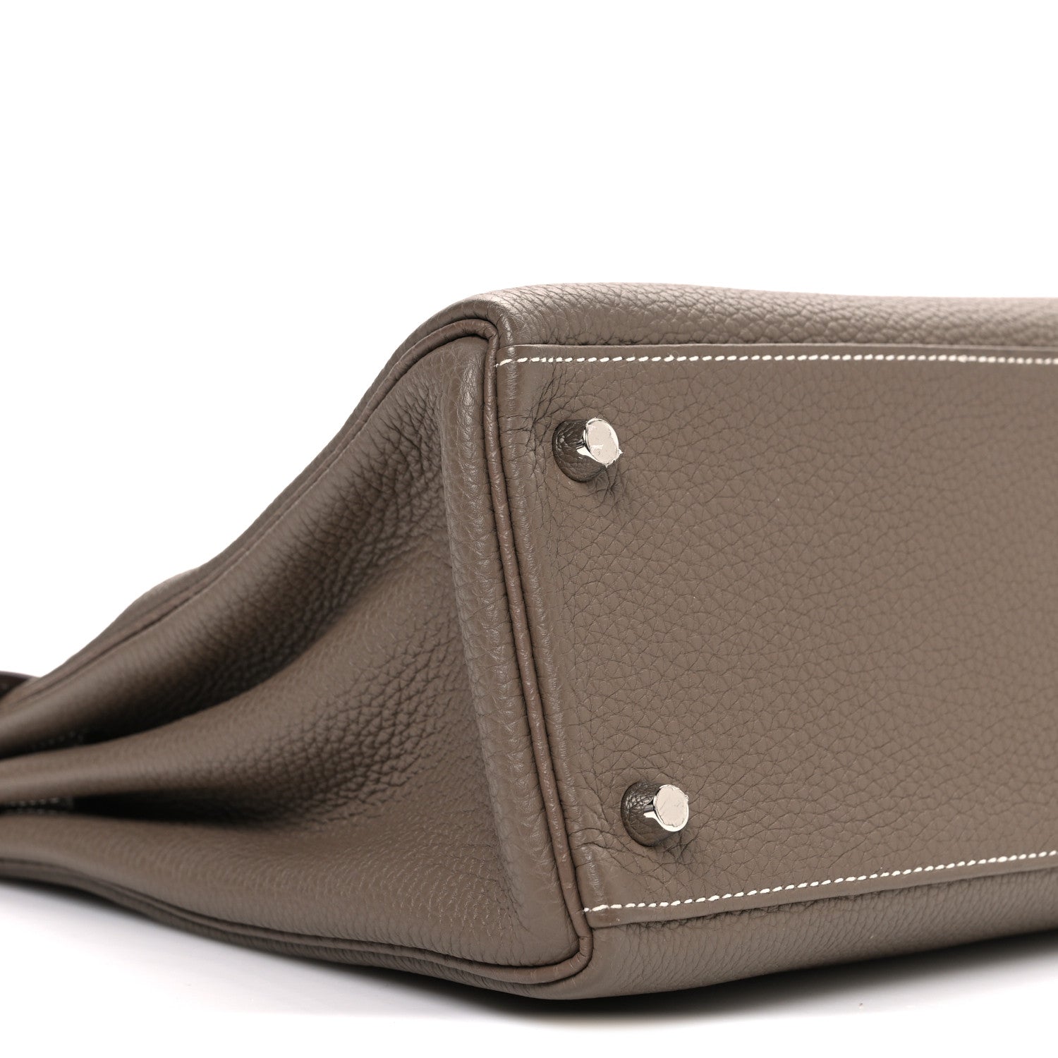 Hermes Togo Kelly Retourne 28 Etoupe 9 of 11