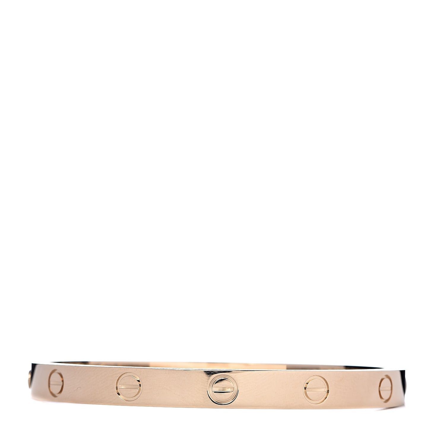 18K Yellow Gold LOVE Bracelet 17