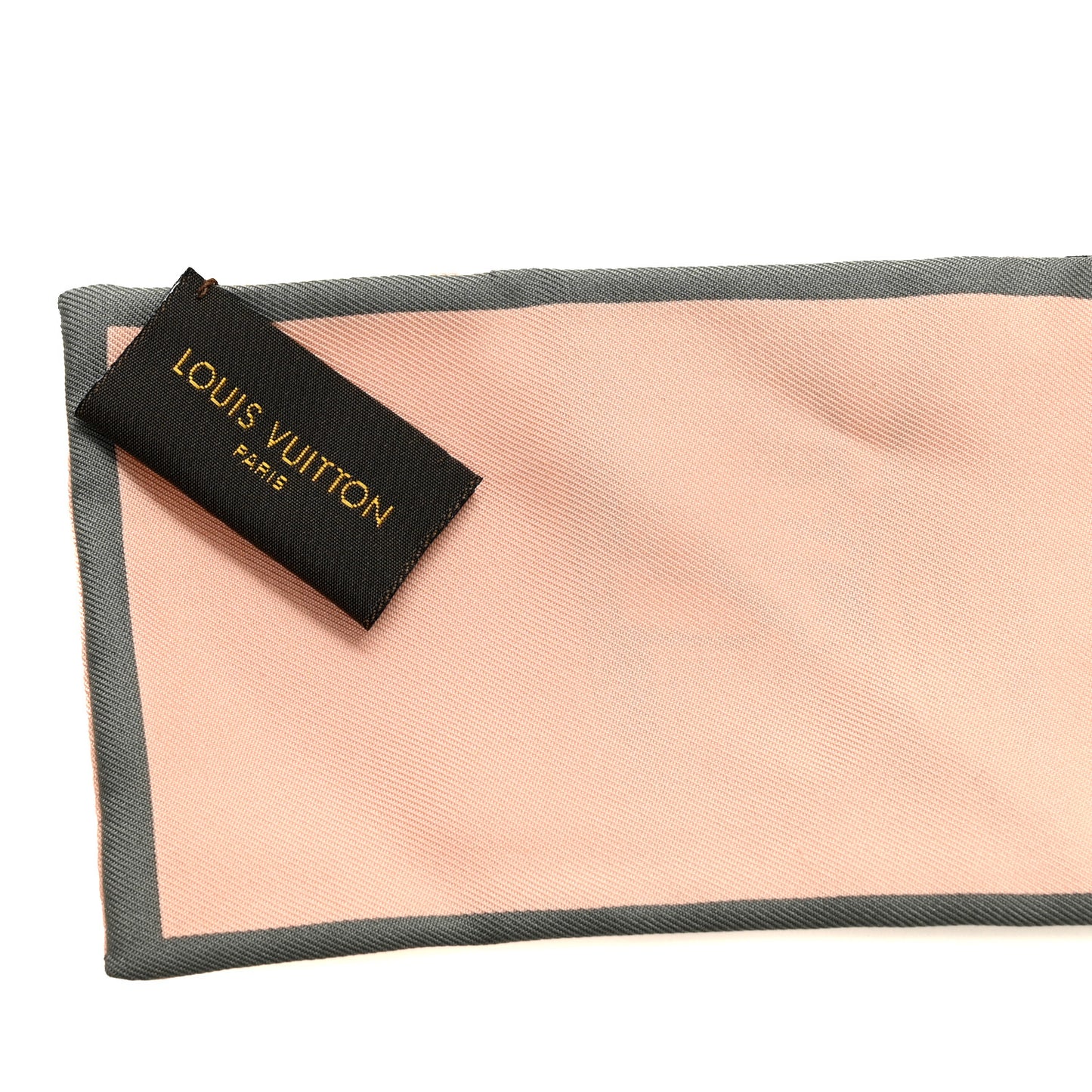 Silk Monogram Trunks Bandeau Rose Poudre Rose Poudre