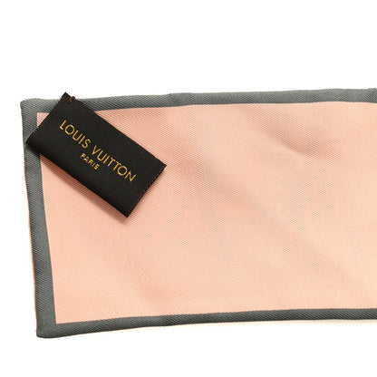 Louis Vuitton Silk Monogram Trunks Bandeau Rose Poudre Rose Poudre 3 of 3