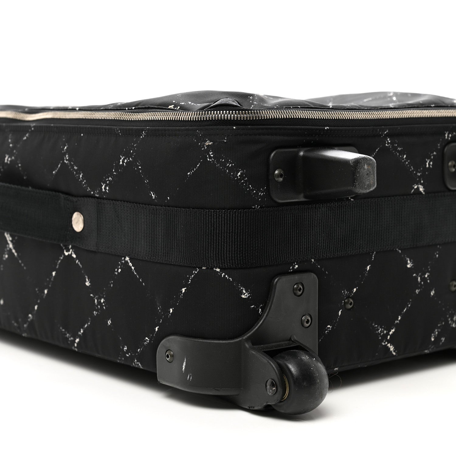 Chanel Nylon Travel Travel Trolley Black 8 of 11