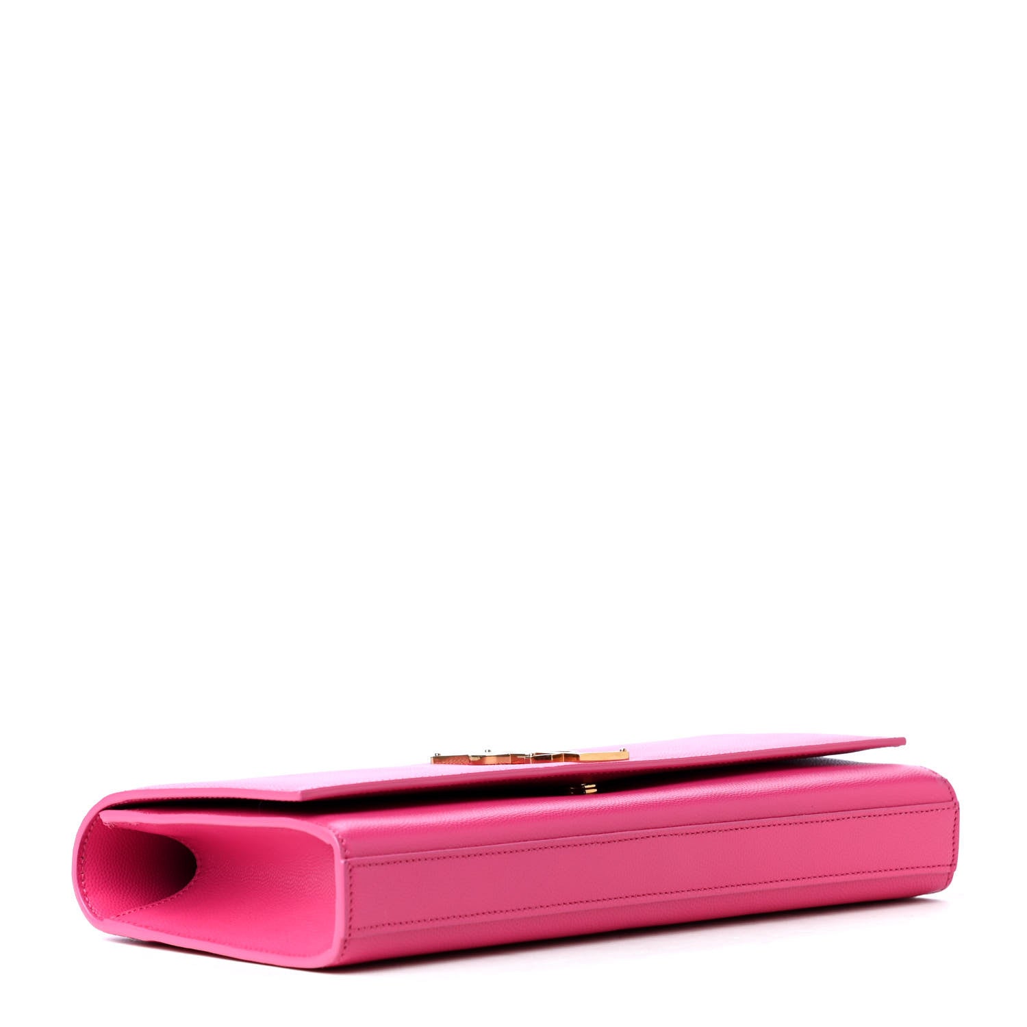 Saint Laurent Grain De Poudre Classic Monogram Cassandre Clutch Lipstick Fuchsia 3 of 5