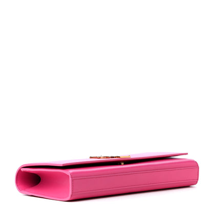 Saint Laurent Grain De Poudre Classic Monogram Cassandre Clutch Lipstick Fuchsia 3 of 5