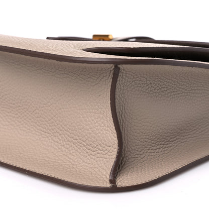 Tom Ford Grained Calfskin Rialto Crossbody Taupe 8 of 8