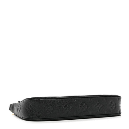Louis Vuitton Empreinte Monogram Giant Multi Pochette Accessories Large Pochette Black 3 of 5