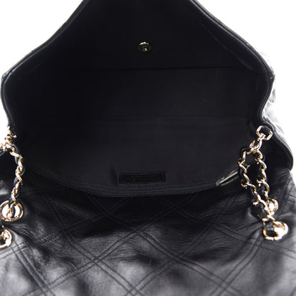 Chanel Lambskin Quilted Pearl Studded Flap Black 5 of 10