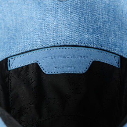 Stella McCartney Denim Mini Star Falabella Tote Blue 6 of 8