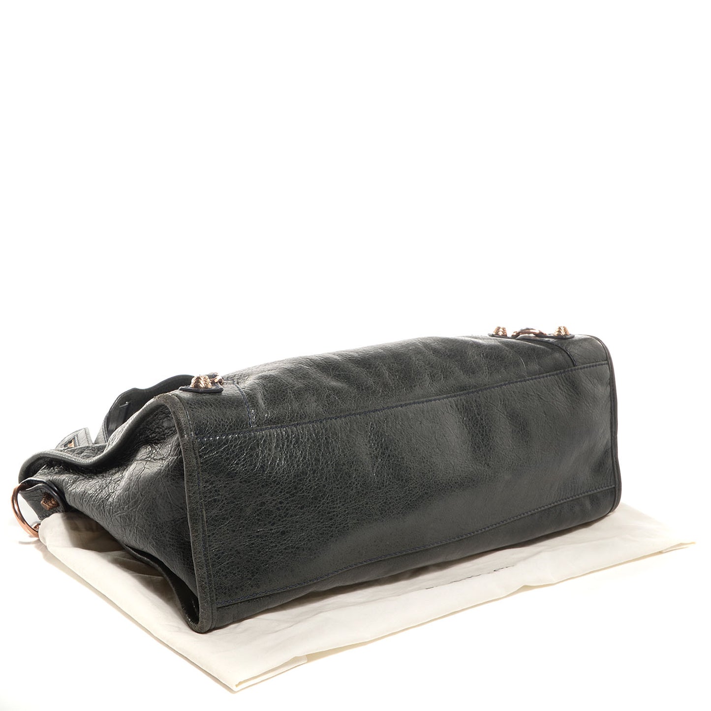 Agneau Giant 12 Rose Gold Hardware City Anthracite