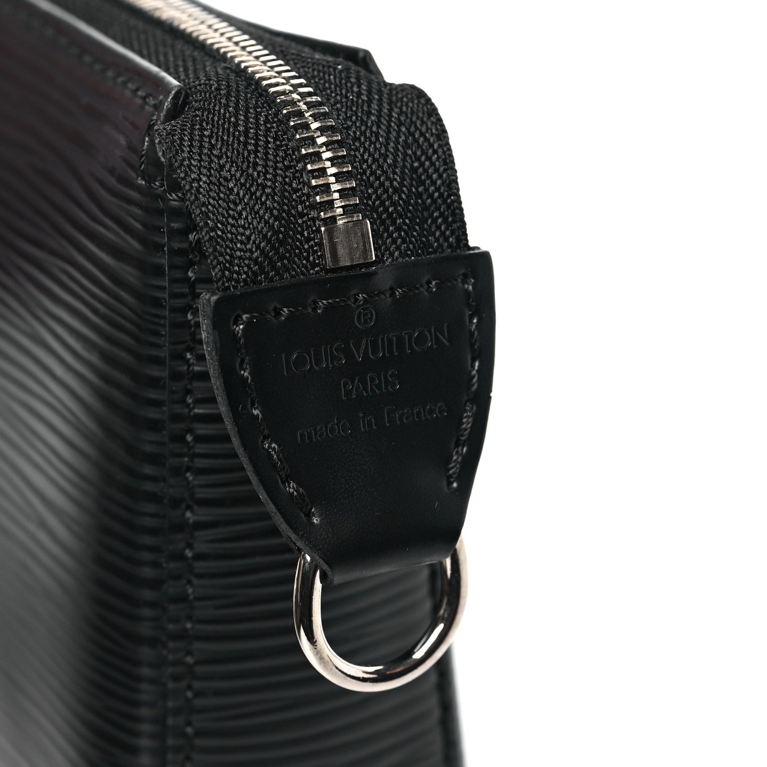 Louis Vuitton Epi Pochette Accessories NM Black 7 of 10