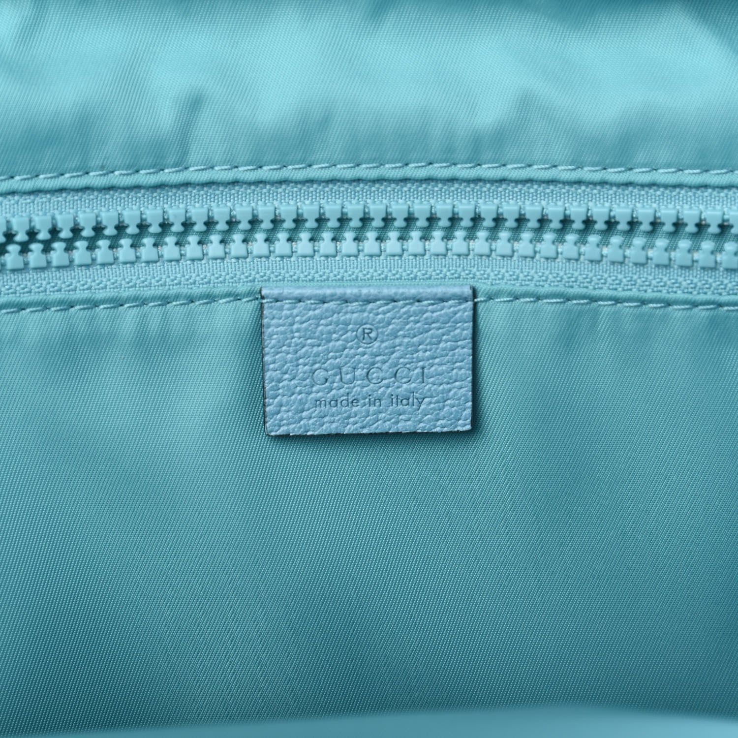 Gucci Nylon Twill 80s Logo Patch Backpack Lago 5 of 9